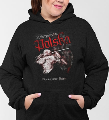 Damska bluza z kapturem RZECZPOSPOLITA